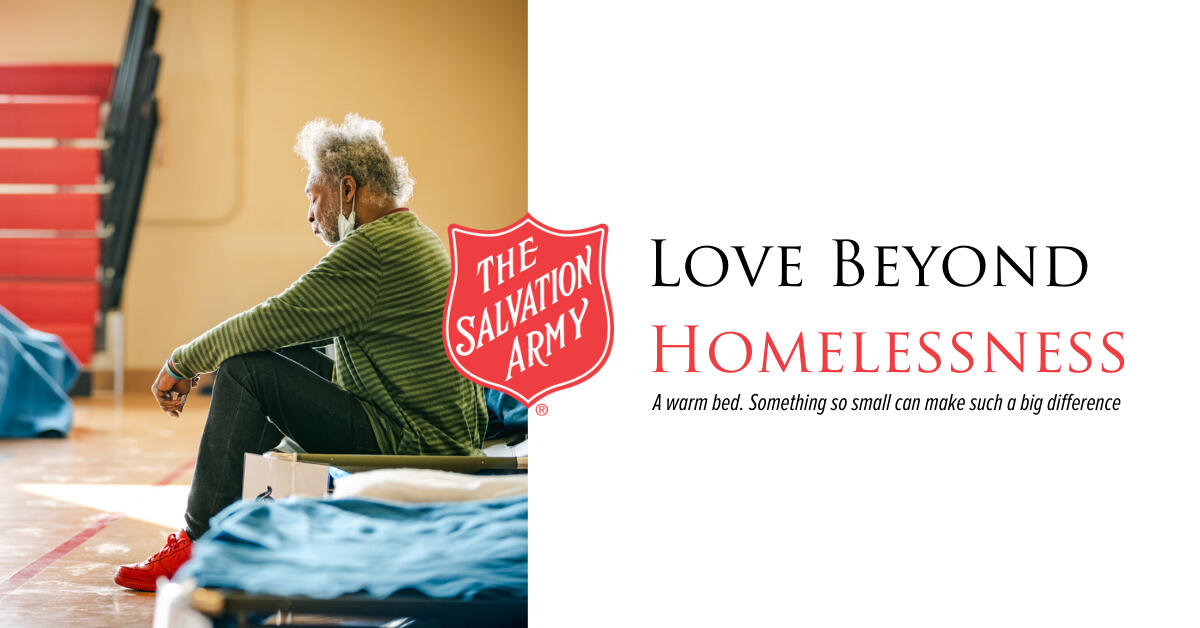 Love Beyond wide social work sample. The Salvation Army. The Salvation Army Love Beyond social media work sample. Dalton Wilkerson digital marketing professional social media.