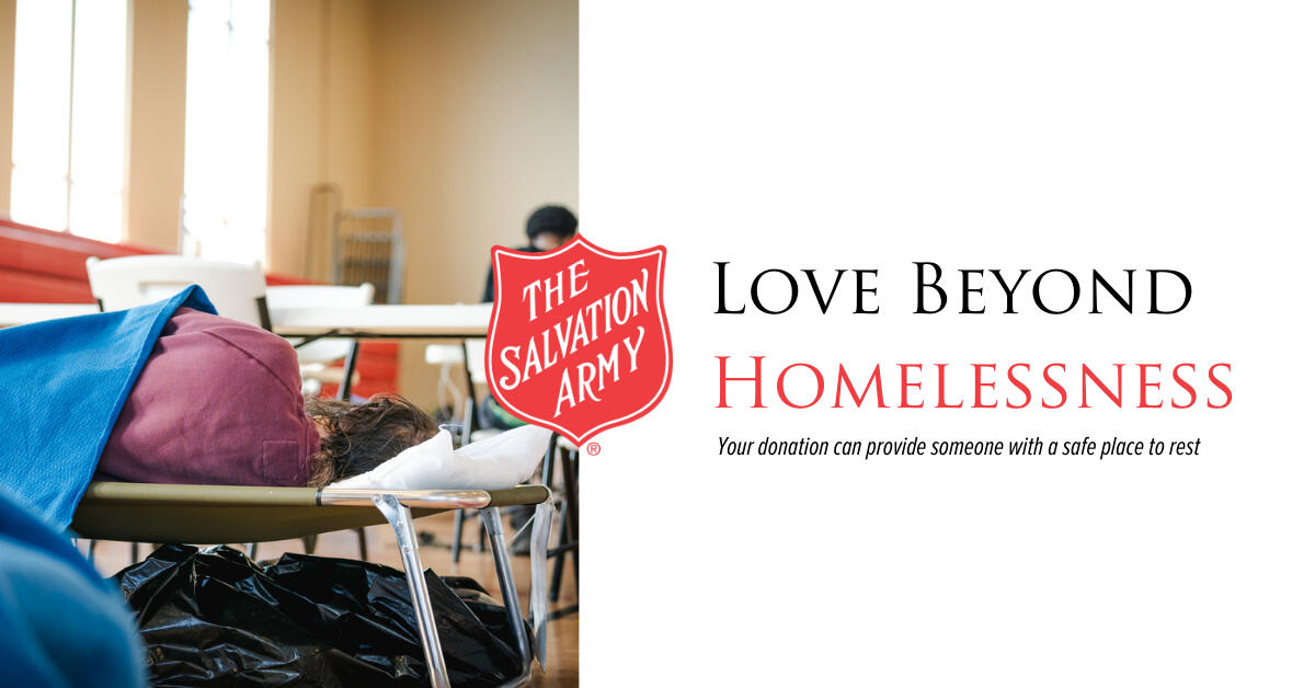 Love Beyond paid social media marketing campaign. Dalton Wilkerson digital marketing professional work sample. The Salvation Army Love Beyond campaign.